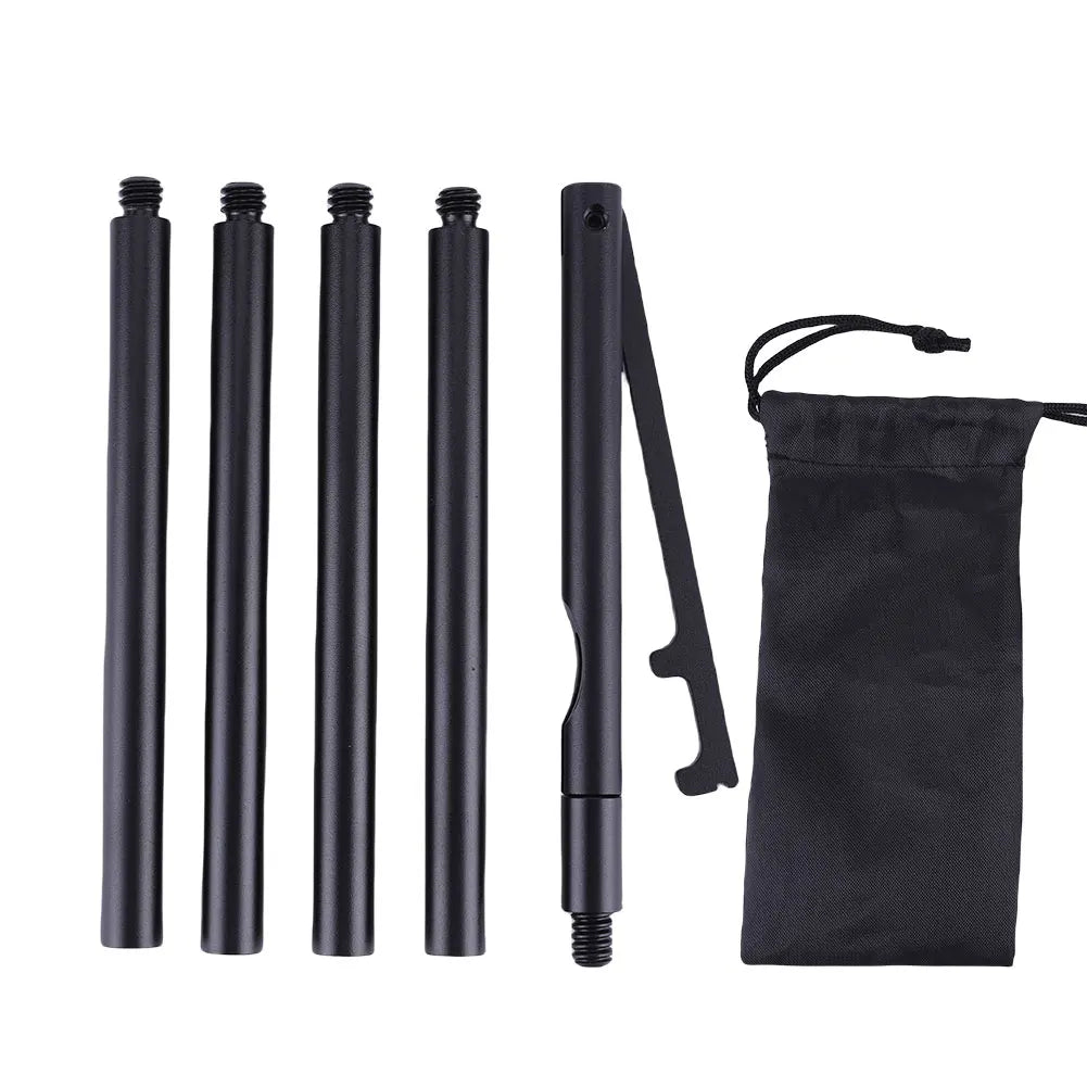 Camping Liftable IGT Table Multifunctional Folding BBQ Table Aluminum Alloy Foldable IGT Table for Outdoor Picnic Fishing