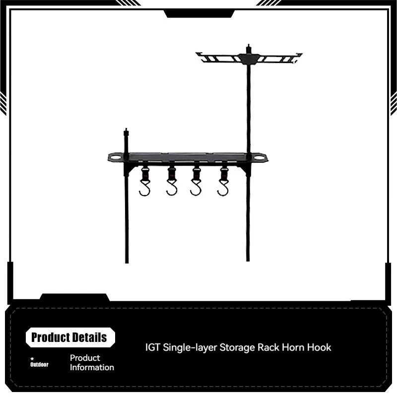 WESTTUNE Outdoor IGT Tactical Table Lightweight Multifunctional Folding Aluminum Alloy Camping Picnic Table with Adjustable Legs