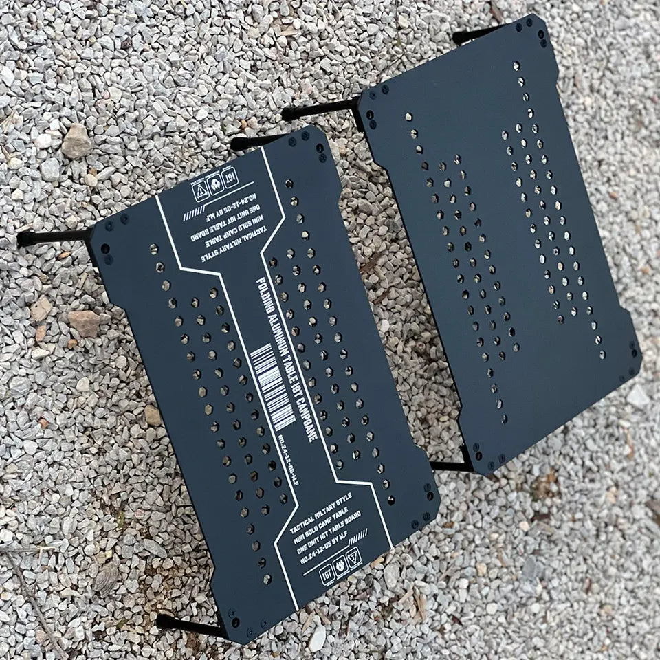 Camping Liftable IGT Table Multifunctional Folding BBQ Table Aluminum Alloy Foldable IGT Table for Outdoor Picnic Fishing