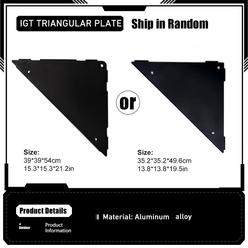 WESTTUNE Outdoor IGT Tactical Table Lightweight Multifunctional Folding Aluminum Alloy Camping Picnic Table with Adjustable Legs