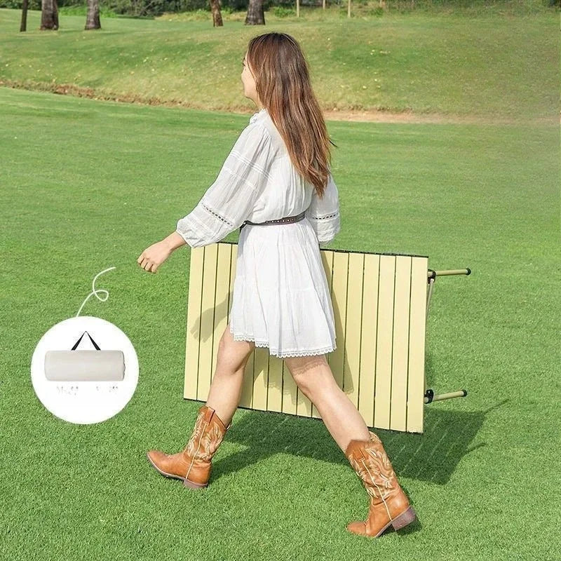 Folding Portable Outdoor Tables for Setting Up Stalls, Camping, Fishing, Picnic Tables, Self-driving Tours, and Barbecue Tables